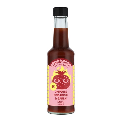 M&S Chipotle, Pineapple & Garlic Hawwwt Sauce