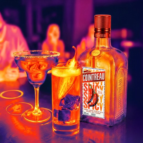 Cointreau Spicy Triple Sec Orange Liqueur 70cl