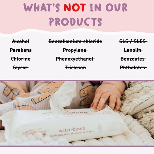 Kinder by Nature Water-Based Wipes