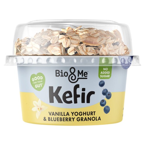 Bio&Me Vanilla Kefir with Blueberry Granola