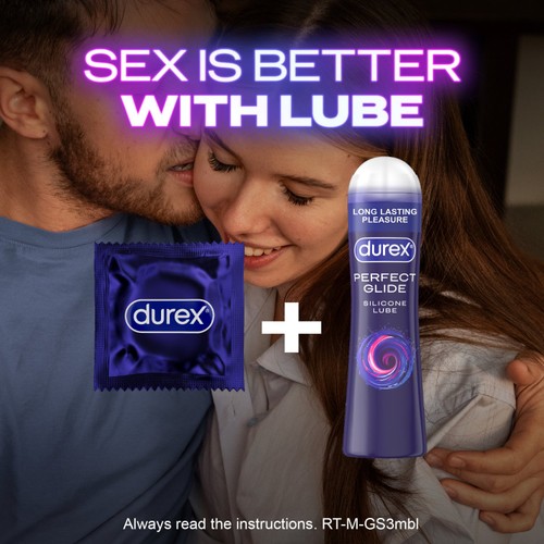 Durex Intense Condoms Ribbed & Dotted Regular Fit