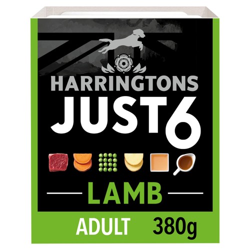Harringtons Dog Just 6 Wet Lamb
