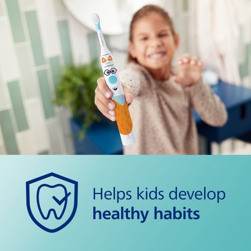 Philips Sonicare for Kids Electric Toothbrush,  Design a Pet Edition, White