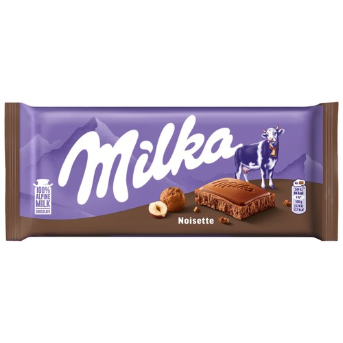 Milka 90G Noisette