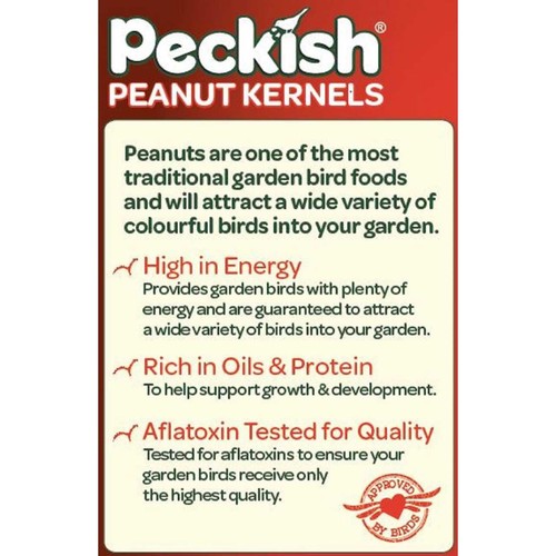 Peckish Peanuts For Wild Birds