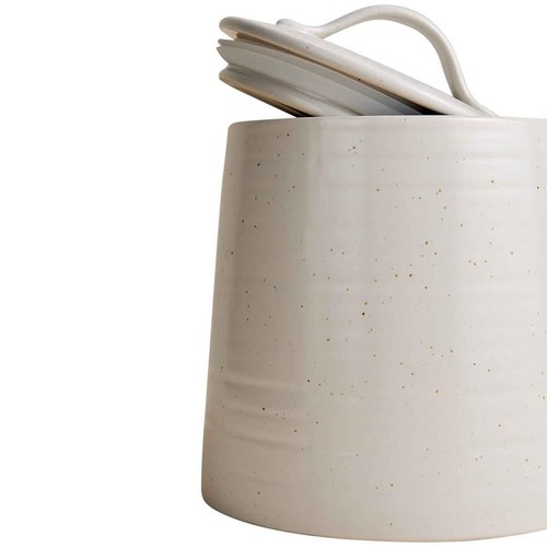 M&S Large Ceramic Cookie Jar, One Size, Neutral