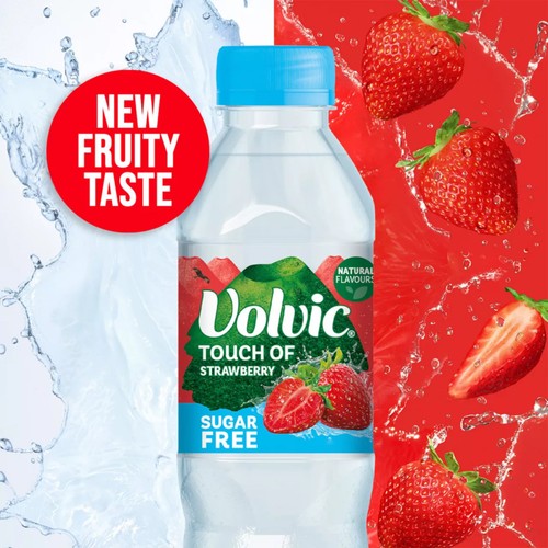 Volvic Touch of Fruit Strawberry Still Flavoured Water Multipack