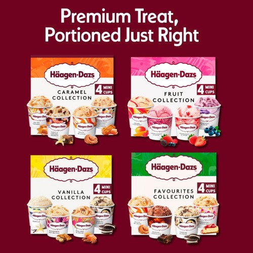 Haagen-Dazs Ice Cream Vanilla Collection