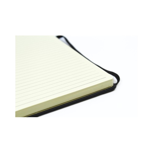 Sinclairs Silvine A4 Executive Soft Feel Notebook, 160 Pages, Black