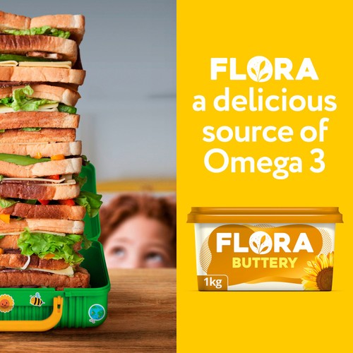 Flora Buttery Spread with Natural Ingredients