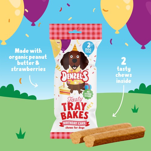 Denzel's Birthday Gift Box of Dog Treats