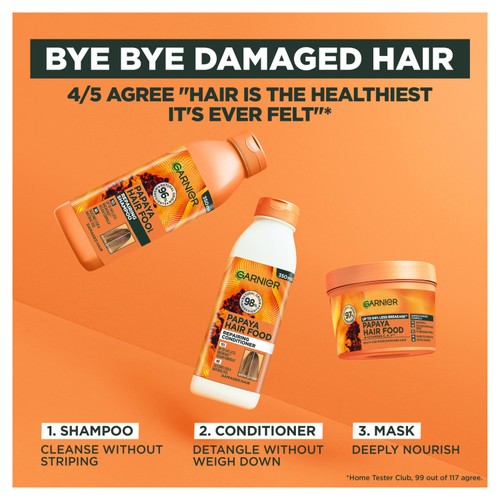 Garnier Ultimate Blends Hair Food Papaya 3-in-1 Hair Mask Treatment 