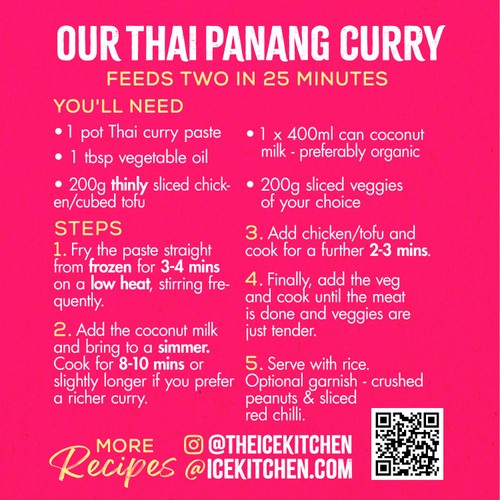 Ice Kitchen Thai Panang Curry Paste