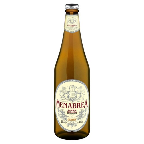 Menabrea Bionda Lager Beer Bottle