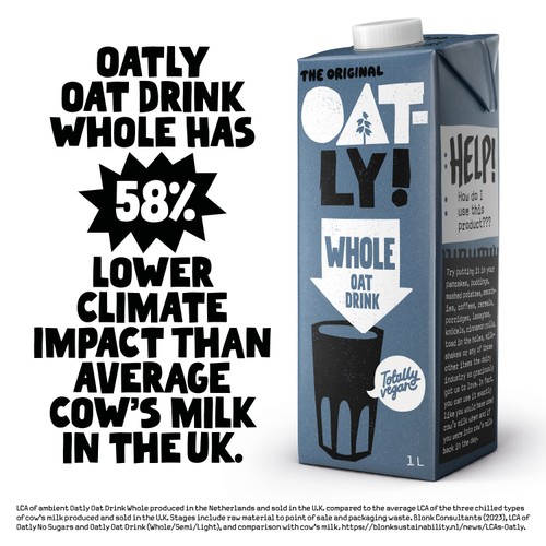 Oatly Oat Drink Whole Long Life