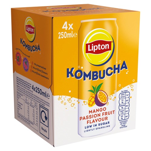 Lipton Mango & Passionfruit Kombucha