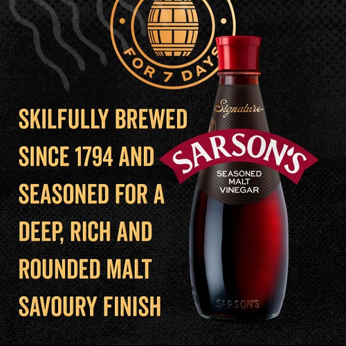 Sarson's Signature Seasoned Malt Vinegar 250ml