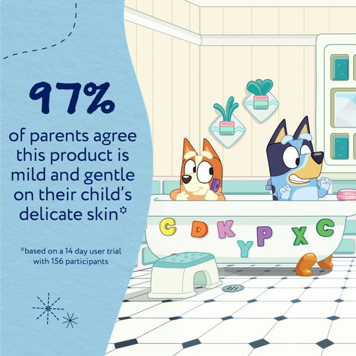 Childs Farm Bluey Bubble Bath Bluey-Berry