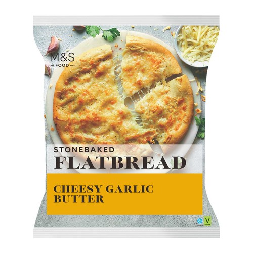 M&S Cheesy Garlic Butter Flatbread