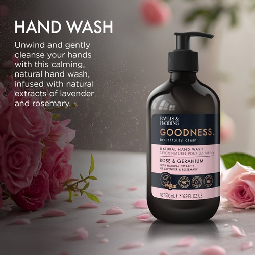 Baylis & Harding Goodness Rose & Geranium Hand Wash