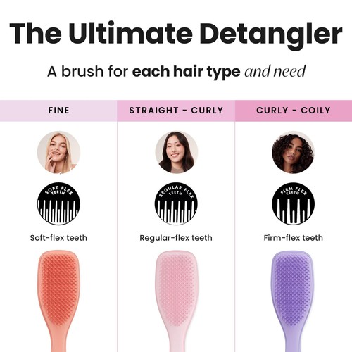Tangle Teezer Ultimate Detangler Naturally Curly Purple Passion