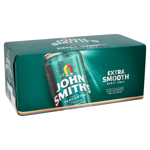 John Smith's Extra Smooth Ale Cans