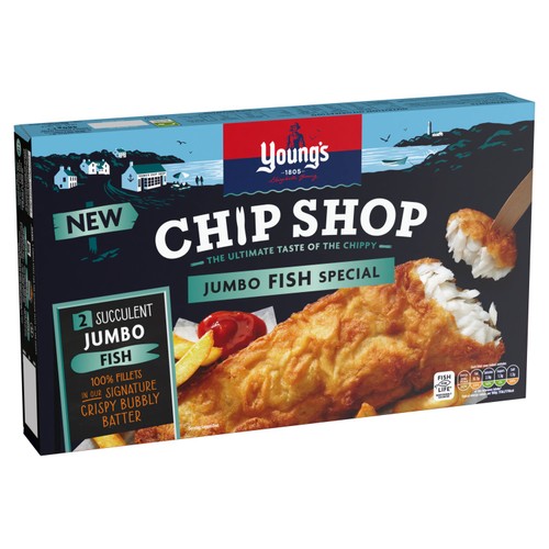 Young's Chip Shop Jumbo Pollock Special
