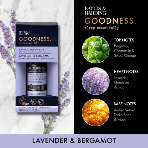 Baylis & Harding Goodness Sleep Pillow Mist