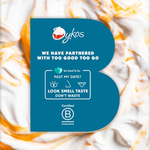 Oykos Salted Caramel Luxury Greek Style Yoghurt Dessert