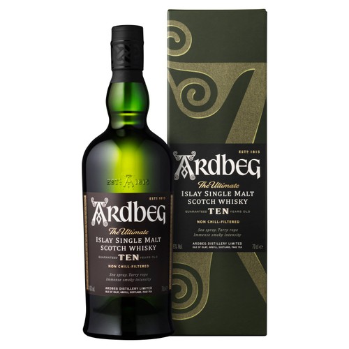 Ardbeg 10 Years Old Single Malt Islay Scotch Whisky