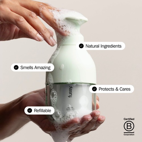 Fussy Natural Hand Wash Refill Tropic Tonic