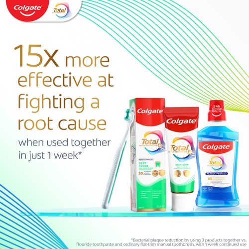 Colgate Total Active Prevention+ Deep Clean Toothpaste