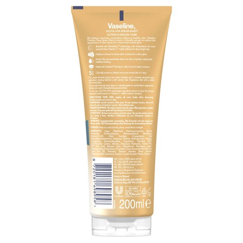 Vaseline Gluta-Hya Lotion Flawless Glow