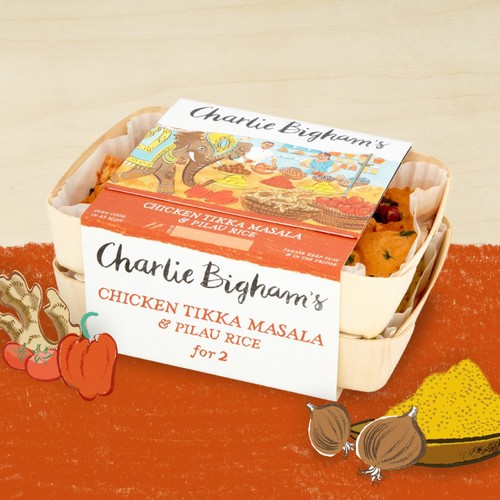Charlie Bigham's Chicken Tikka Masala & Pilau Rice for 2