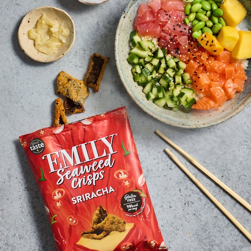 Emily Sriracha Seaweed Crisps