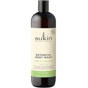 Sukin Botanical Lime and Coconut Body Wash