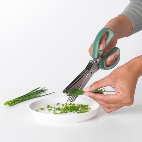 Brabantia Herb Scissors Plus Cleaning Tool Fir Green