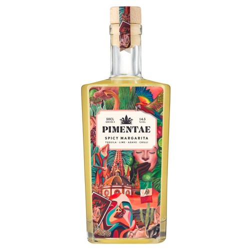 Pimentae Spicy Tequila Margarita Cocktail Bottle