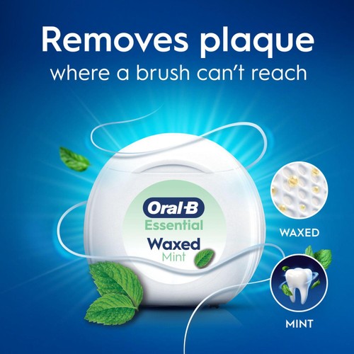 Oral-B Essential Mint Waxed Dental Floss