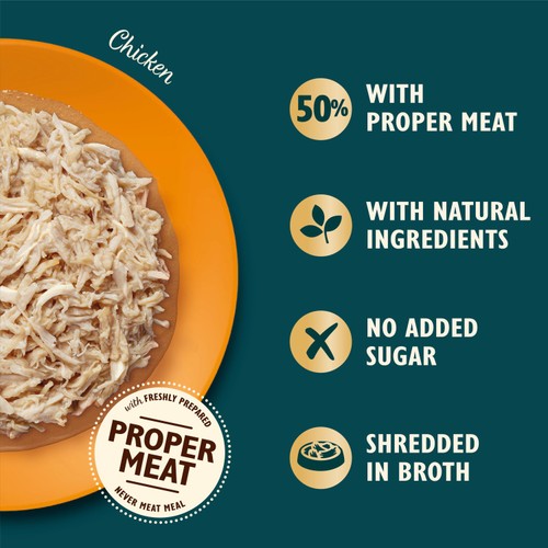 Lily's Kitchen Cat Shredded Fillets in Broth Multipack