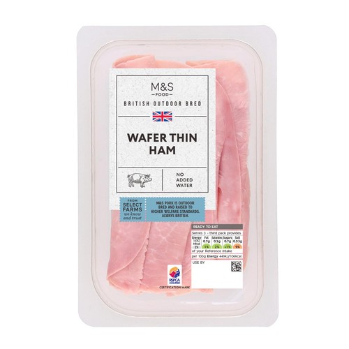 M&S British Wafer Thin Ham