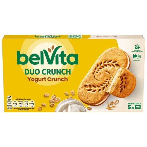 Belvita Breakfast Yogurt Duo Crunch Biscuits