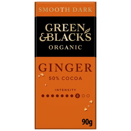 Green and Blacks Ginger Chocolate