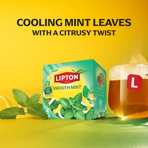 Lipton Smooth Mint Peppermint Tea Bags