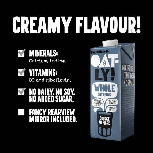 Oatly Oat Drink Whole Long Life