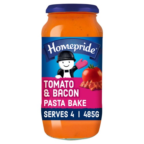 Homepride Creamy Tomato & Bacon Pasta Bake Sauce