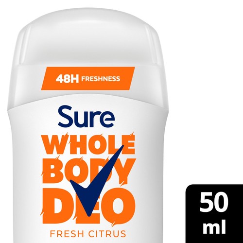 Sure Women Whole Body Fresh Citrus Deodorant Stick