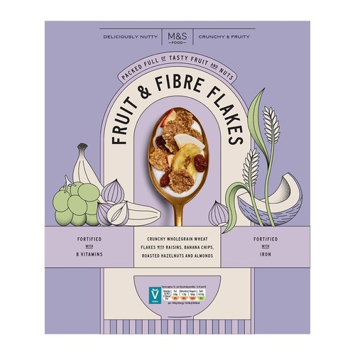 M&S Fruit & Fibre Flakes
