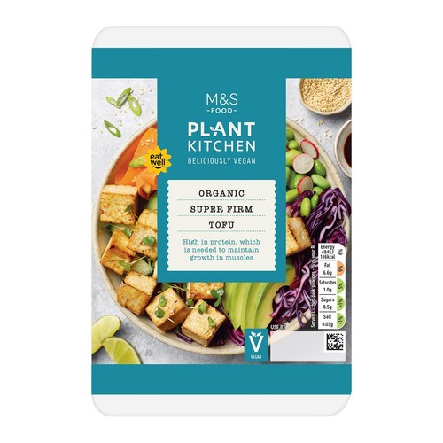 M&S Plant Kitchen Vegan Organic Super Firm Tofu