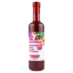 Raw Vibrant Living Organic White Wine Vinegar With The Mother